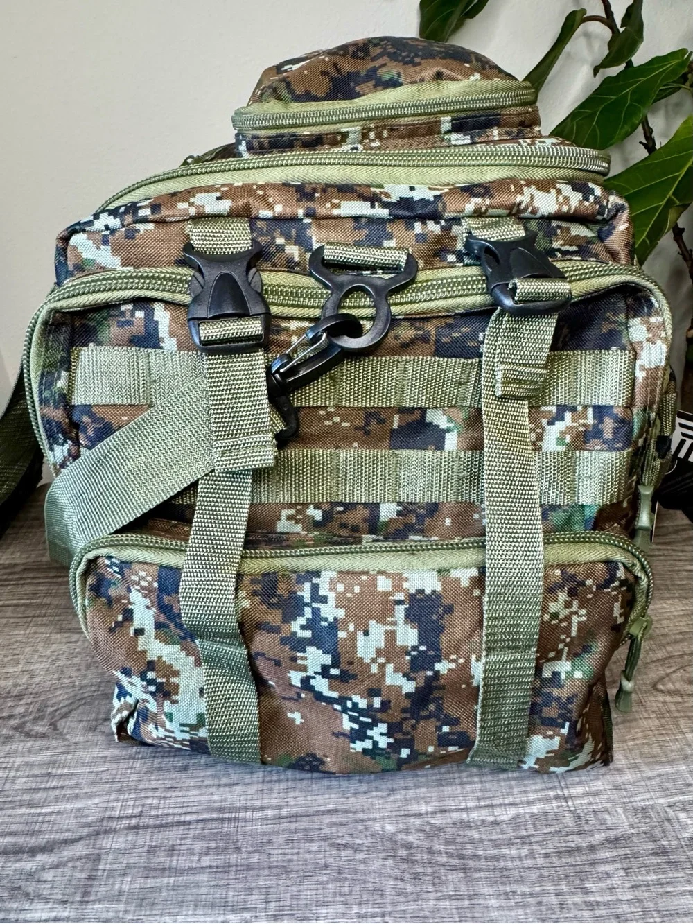 East West Tactical Cooler Duffle Bag NWT Digital Camo Insulated Fishing Camping